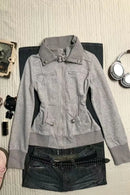 Midnight Rebel Y2K Jacket